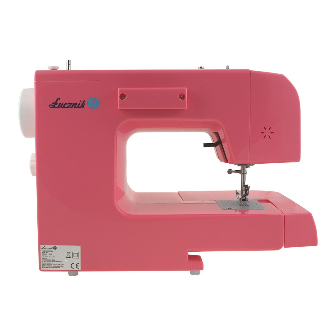 Łucznik Mia Semi-Automatic Sewing Machine with 38 Stitch Patterns and Foot Control