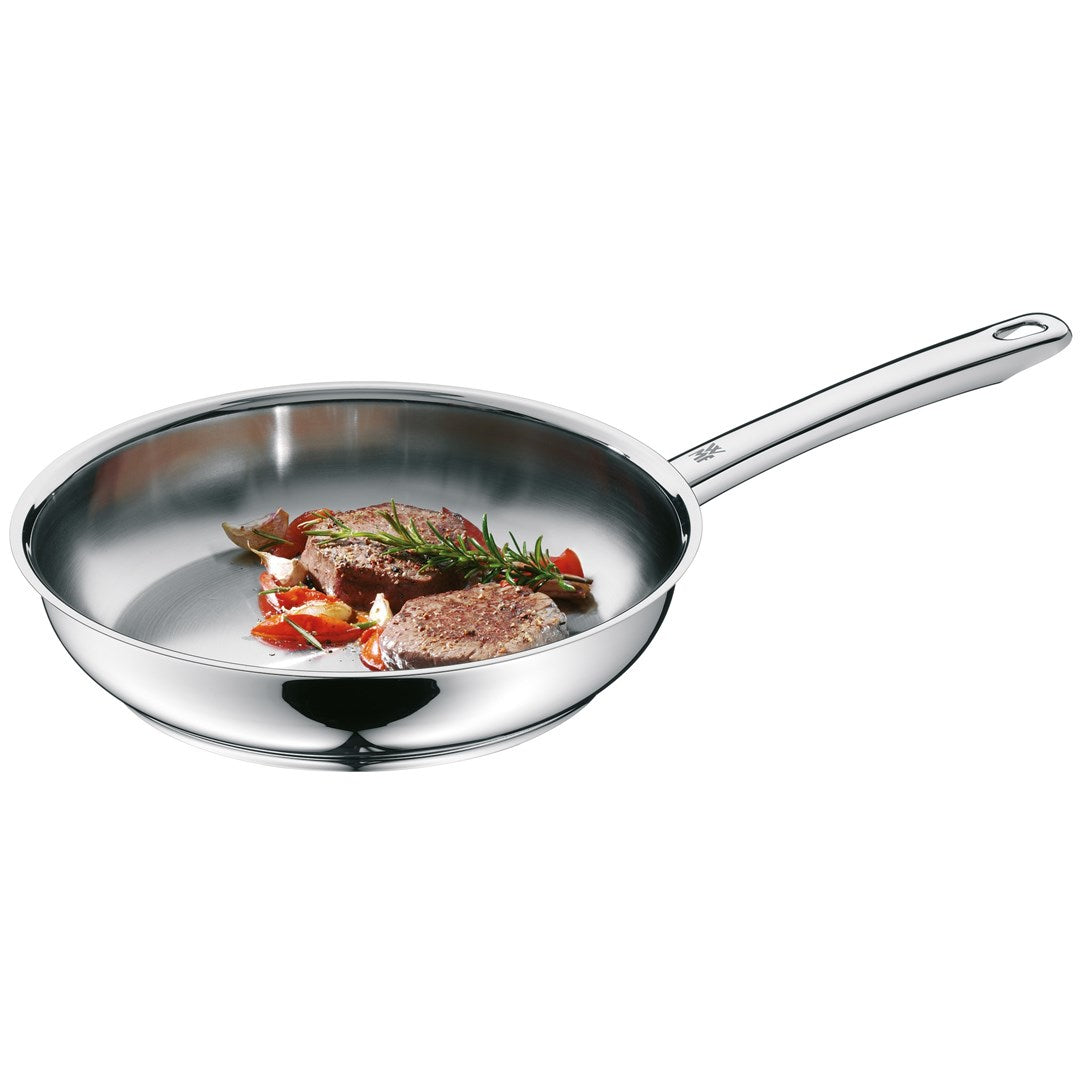 WMF Profi Round All-Purpose Pan - Stainless Steel, 24 cm - Induction, Gas, Halogen (07 9464 9991)