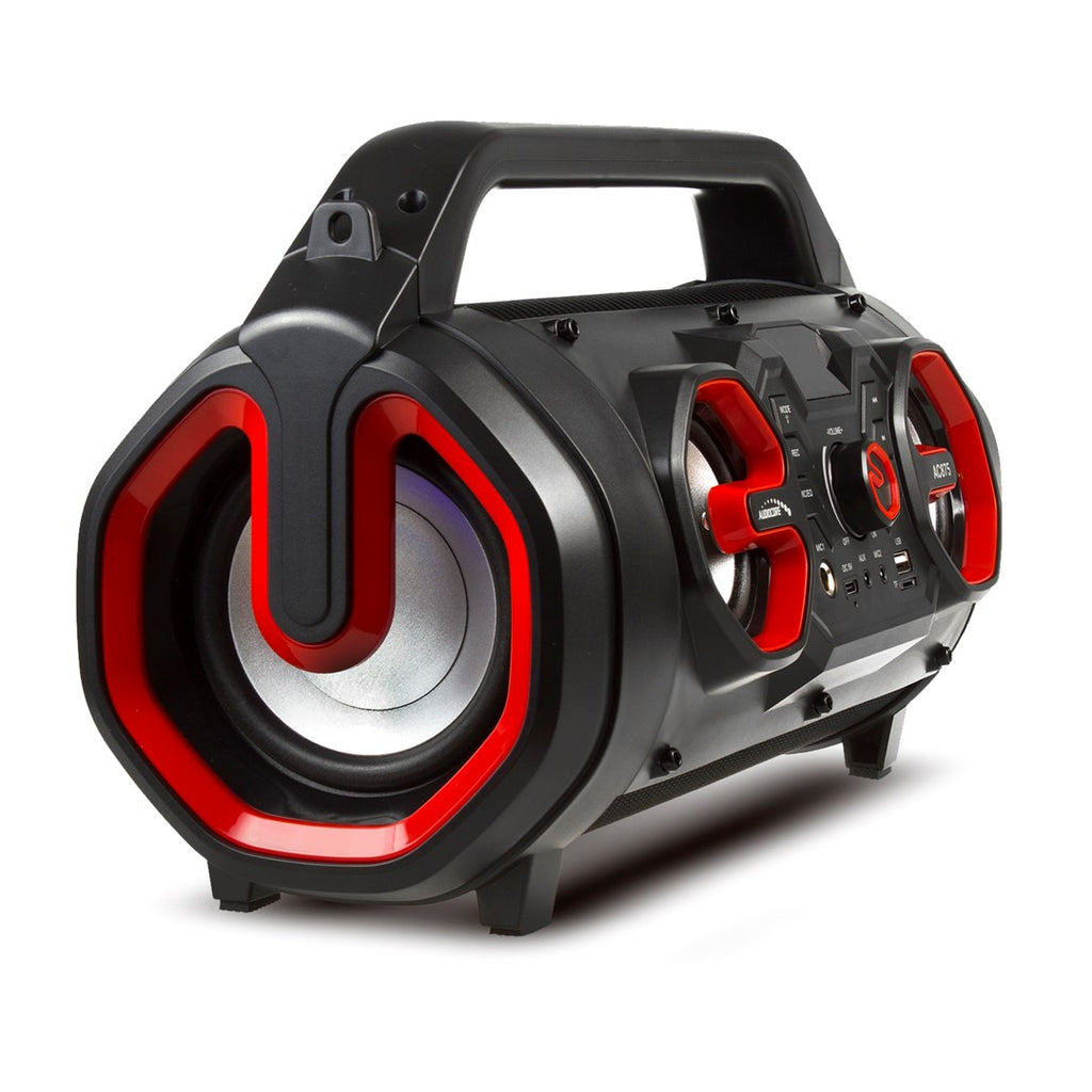 Bazooka Audiocore Portable Speaker Bluetooth 5.0 FM Radio Micro Card SD IPX4 2000mAh AC875