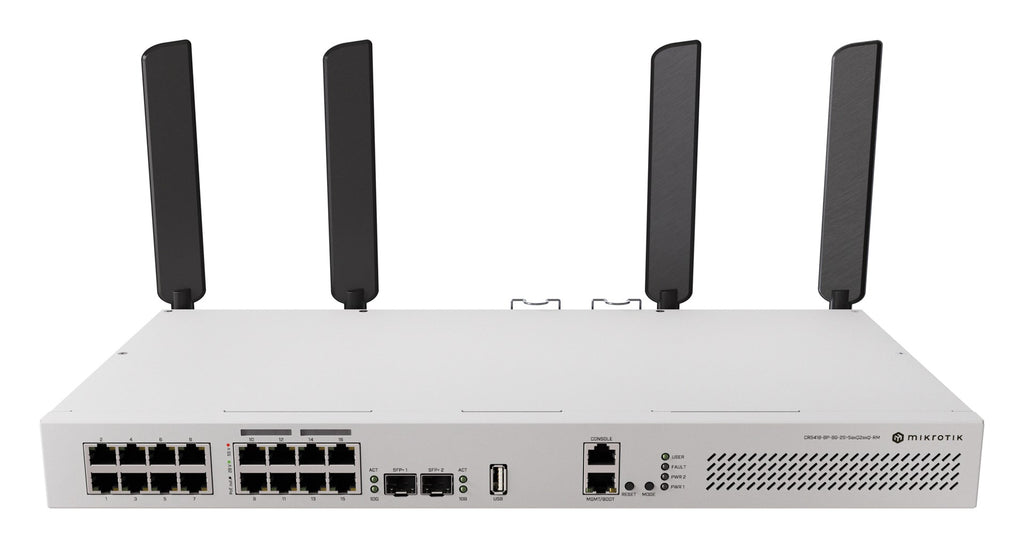MikroTik 16-Port Router/Switch with Wi-Fi 6