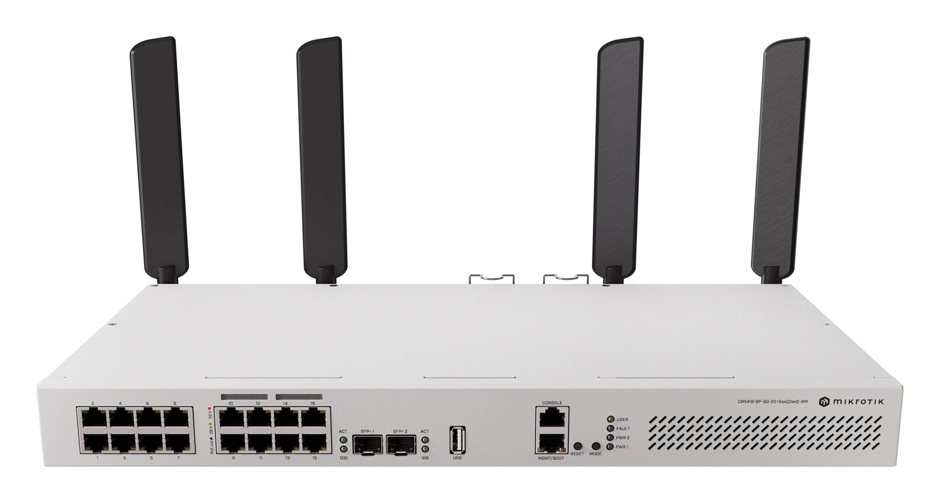 MikroTik 16-Port Router/Switch with Wi-Fi 6