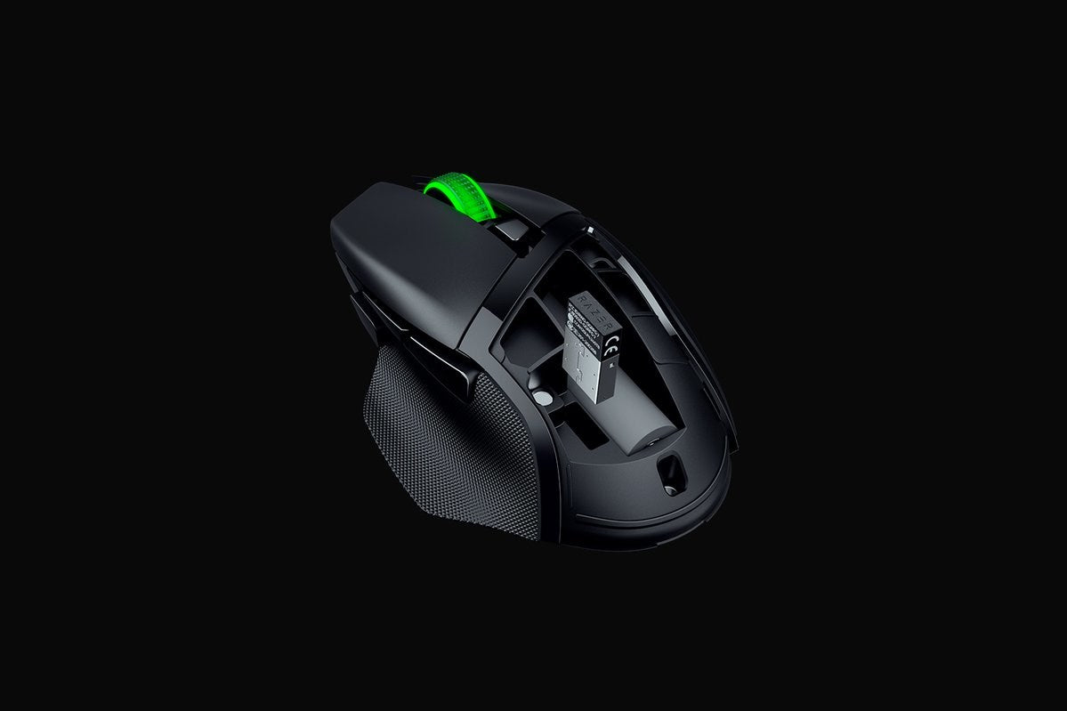 Razer Basilisk V3 X HyperSpeed Mouse - Right Bluetooth Optical - 18000 DPI (RZ01-04870100-R3G1)