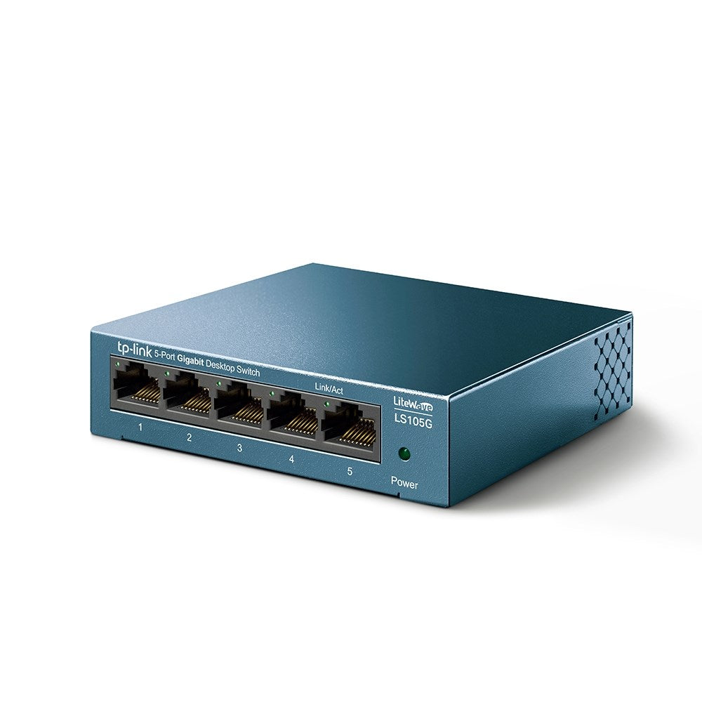 TP-Link 5-Port 10/100/1000Mbps Desktop Network Switch TL-LS105G