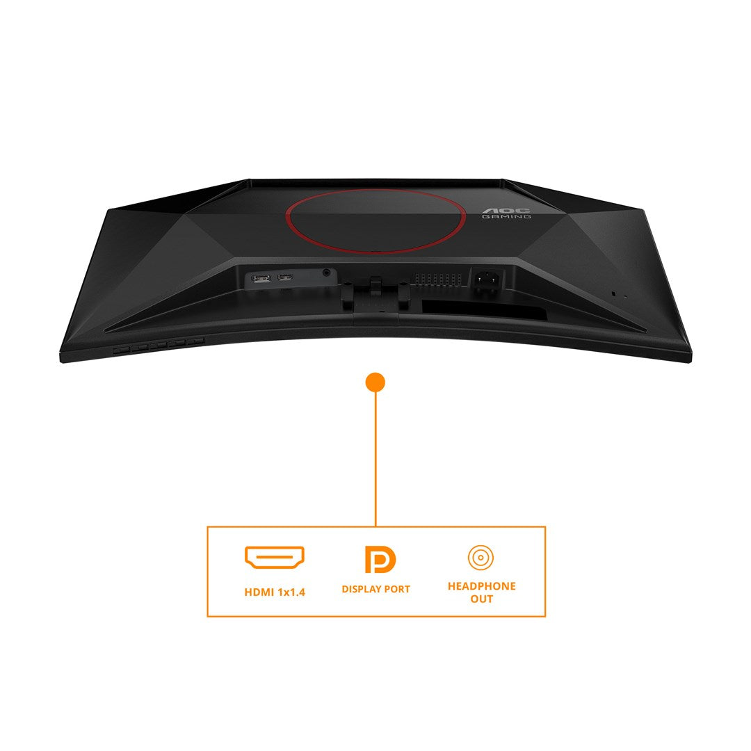 AOC G4 27" IPS FHD 180Hz Monitor 1920 x 1080 Black, Red | Model: C27G42FE