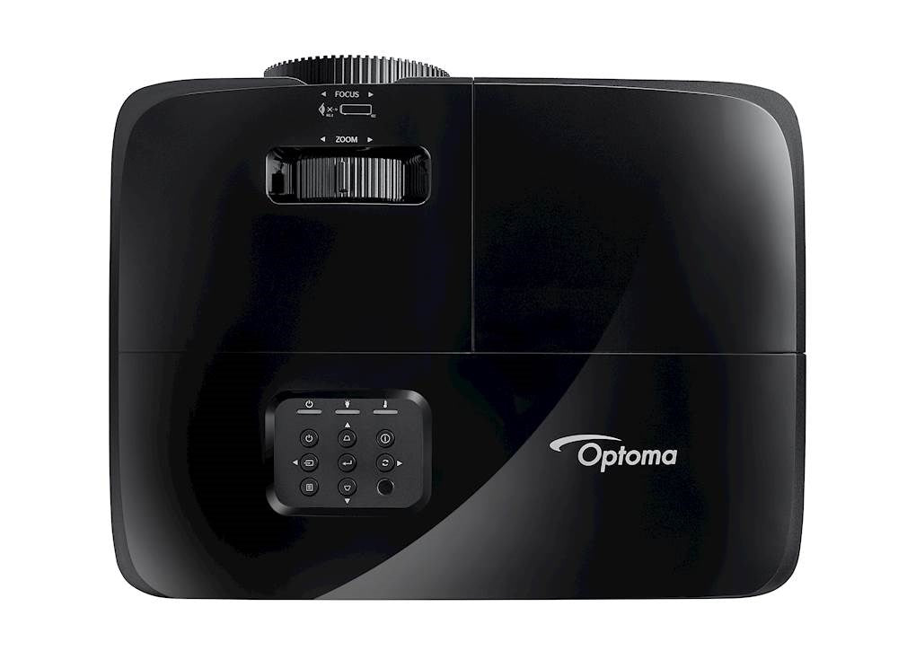 OPTOMA W371 Data Projector 3800 ANSI Lumens DLP WXGA (1280x800) 3D Black E9PX7D701EZ3