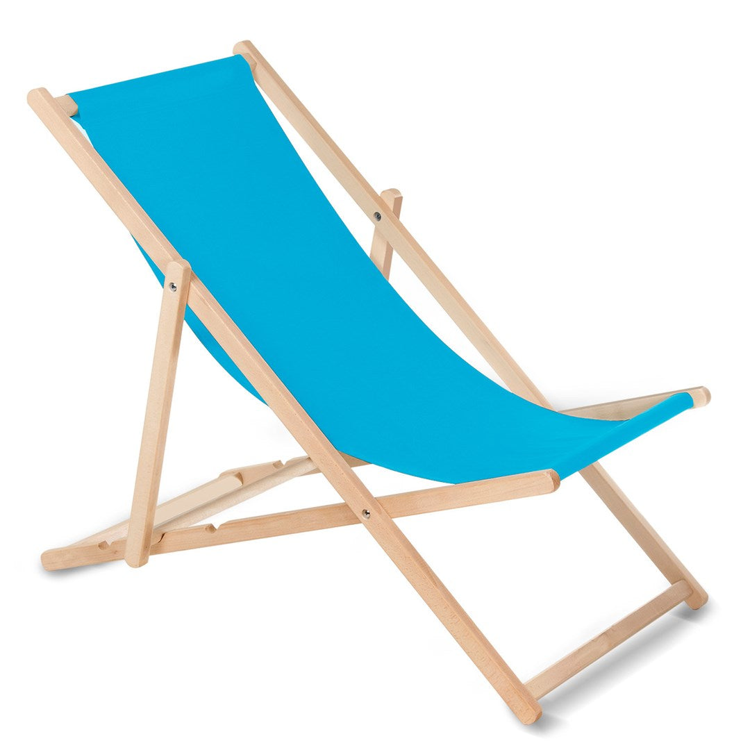GreenBlue GB183 Light Blue Beech Wood Chair