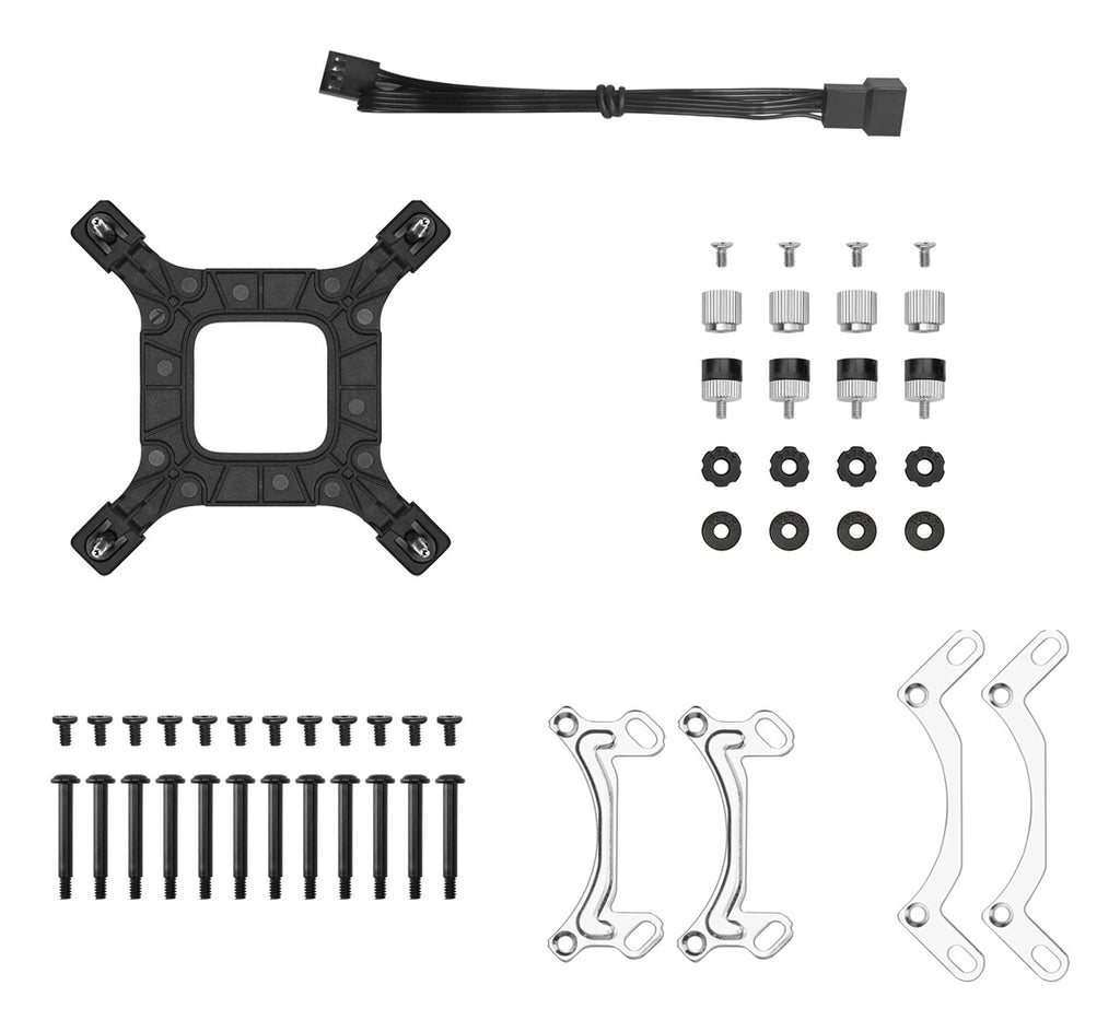 DeepCool LE360 V2 ZERO DARK Processor Liquid cooling kit 12 cm Black 1 pc(s)