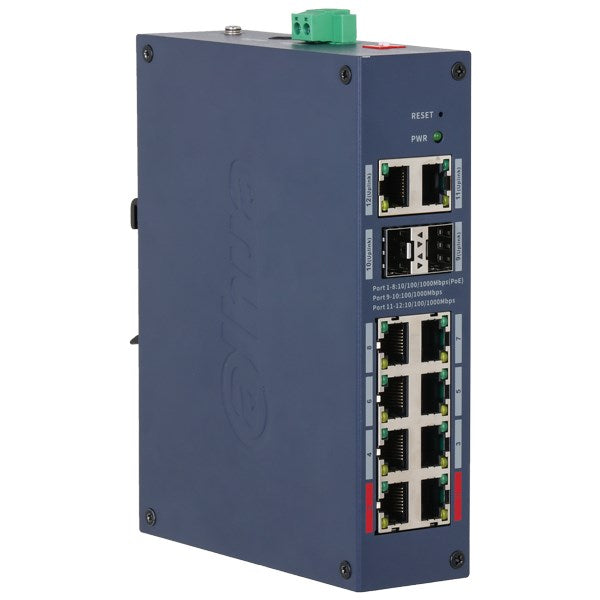 DAHUA Managed PoE Switch 1600 g 254x315x130mm CHS4212-8GT-110