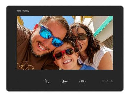 Hikvision DS-KH7300EY-WTE2 video intercom system 17.8 cm (7 ) Black