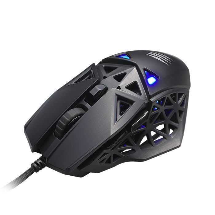 Mad Catz M.O.J.O. M1 Mouse 12000 DPI Wired for Right-Handed Gamers MM04DCINBL000-0