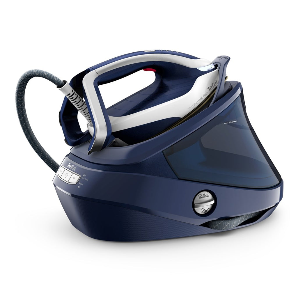 Tefal Pro Express Vision GV9812 Steam Ironing Station 3000 W Blue White