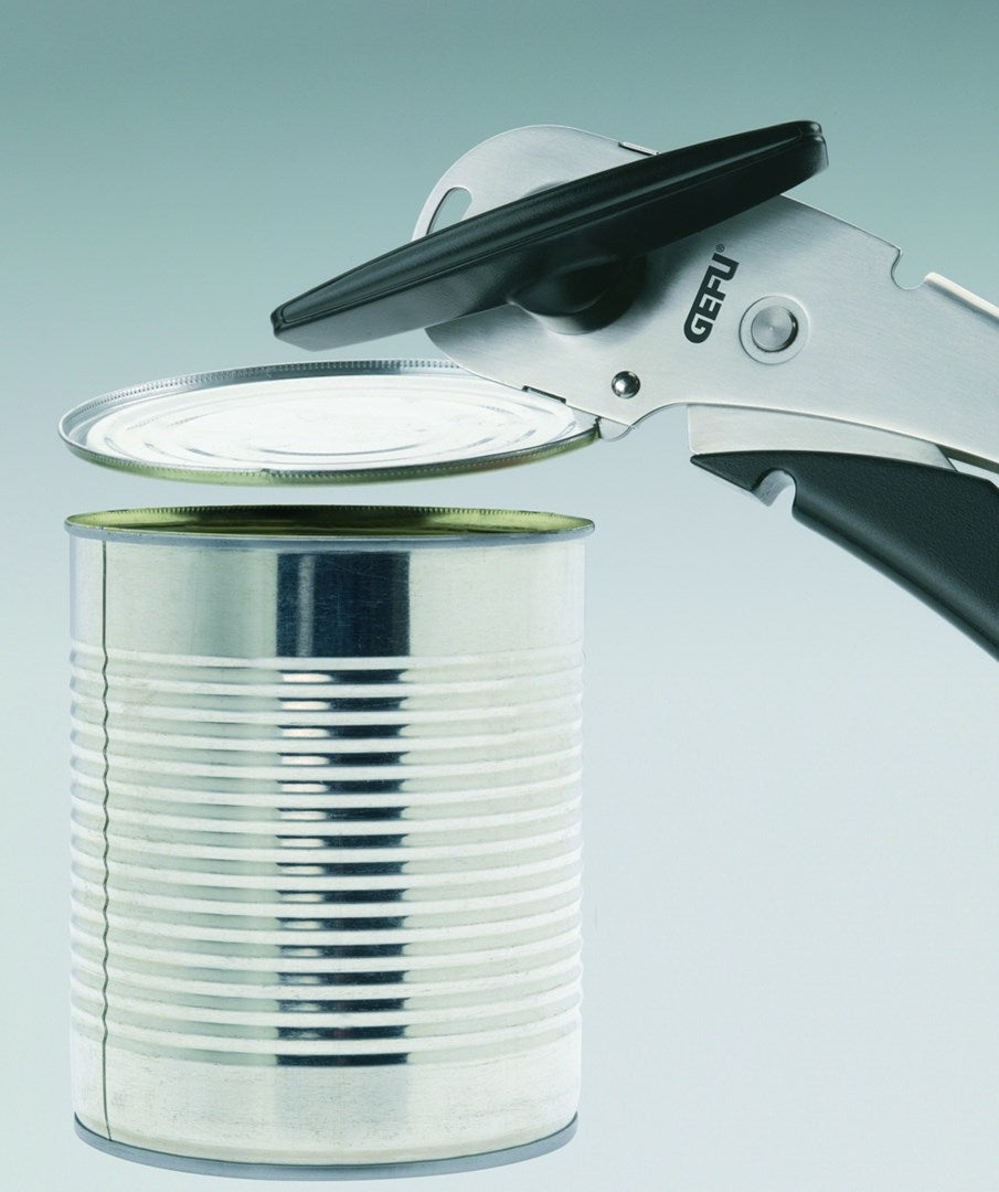 GEFU CANDO Mechanical tin opener Black  Stainless steel