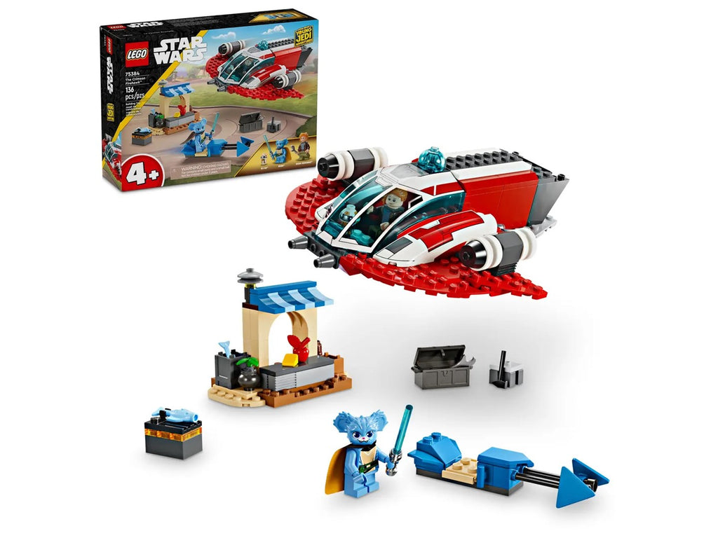 LEGO Star Wars The Crimson Firehawk Starship Starter Set for Kids Aged 4+