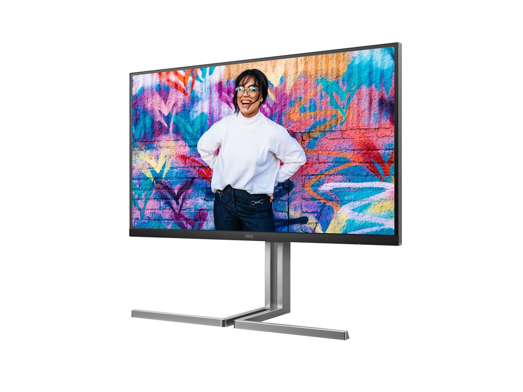 AOC U32U3CV 31.5" Computer Monitor 3840 x 2160 4K Ultra HD LCD Black | Model U32U3CV