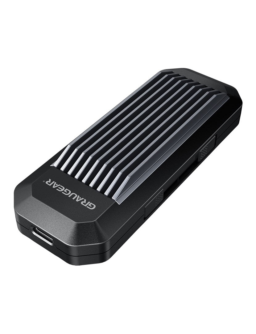 greyGEAR External Enclosure M.2 NVMe/NGFF SSD PCIe 3.0, USB Type C, Retail (G-M202-AC-10 G) m.2NVMe/NGFF PCIe3.0