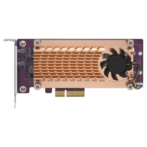 QNAP QM2-2P-244A Storage Controller PCIe Low-Profile PCIe 2.0 x4
