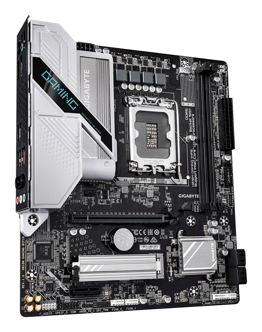 Gigabyte H810M GAMING WIFI6 Motherboard - LGA1851 (H810M Gaming WIFI6)