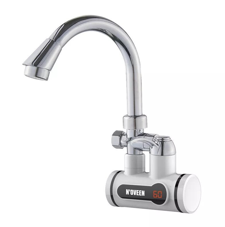 N'OVEEN Instantaneous Water Heater IWH370 - 1430 g, 128 mm Width, 268 mm Height, 3600 W