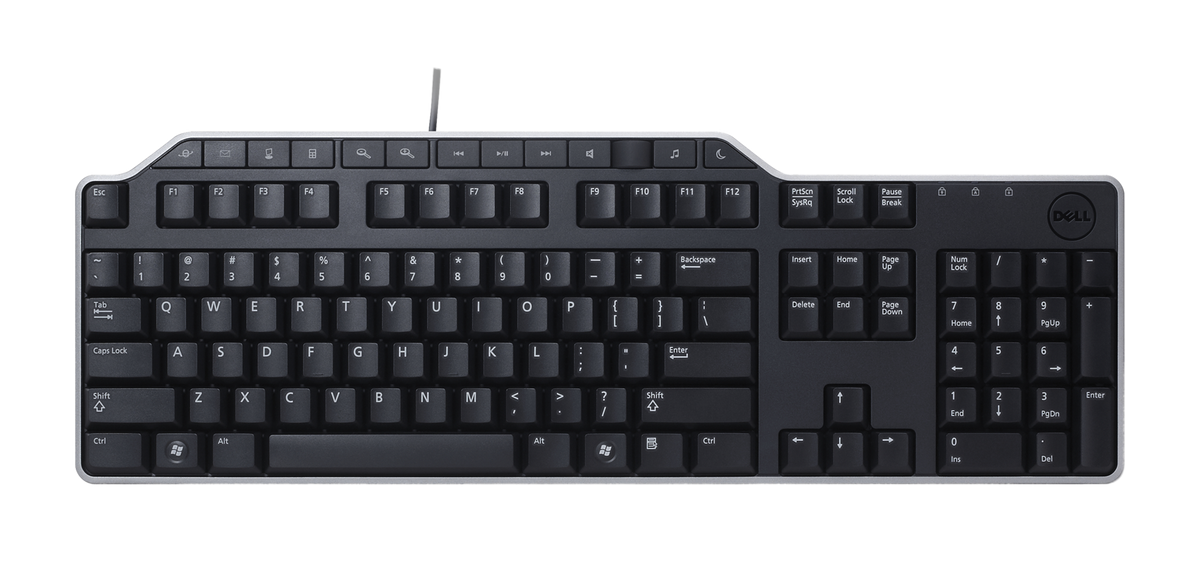 Dell KB522 - Keyboard - USB - QWERTY - Black (580-17667)