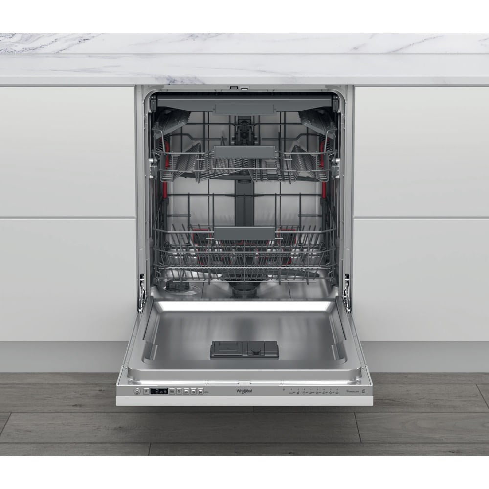 Whirlpool Fully Built-in Dishwasher WIC 3C33 PFE for 14 Place Settings