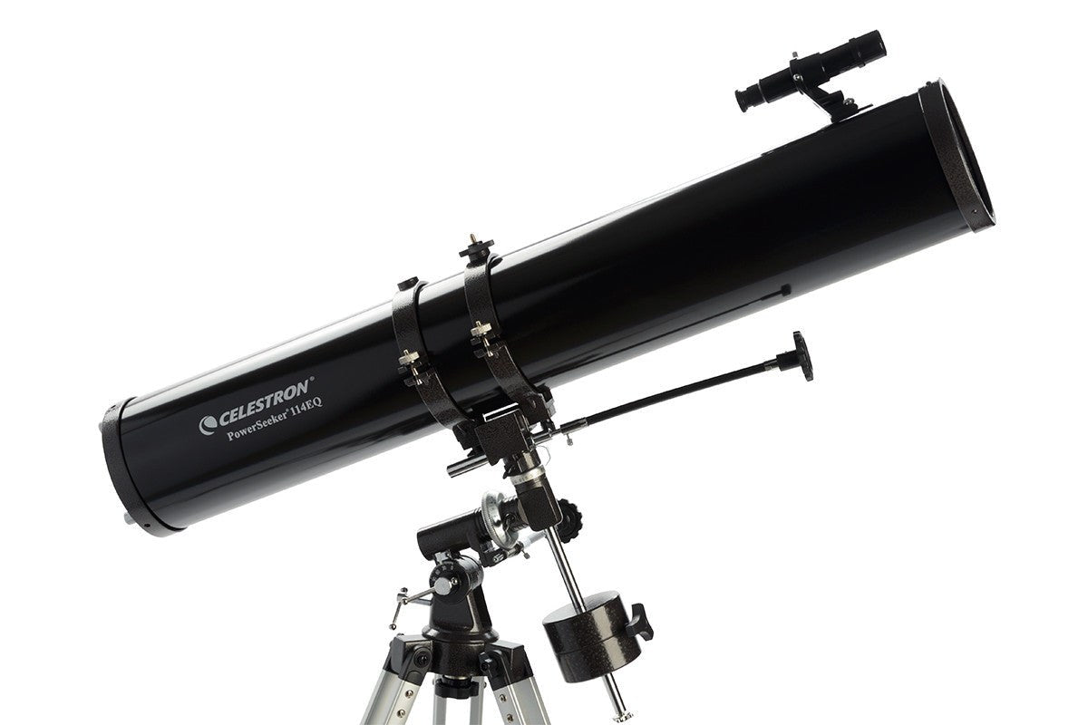 Celestron PowerSeeker 114EQ Refractor 45x Black