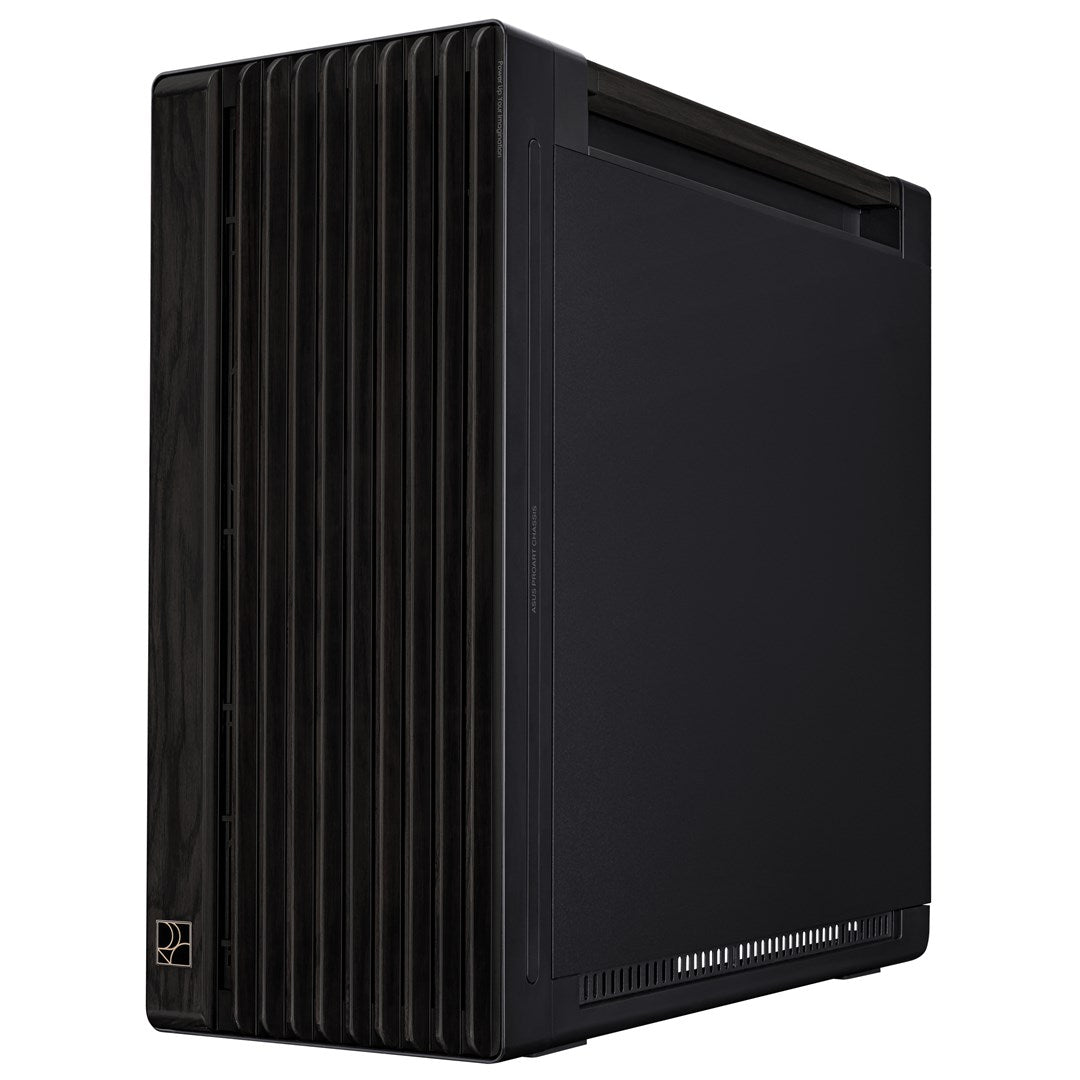 ASUS ProArt PA602 Wood Edition Midi Tower Black - EATX, 420 mm Radiator Support