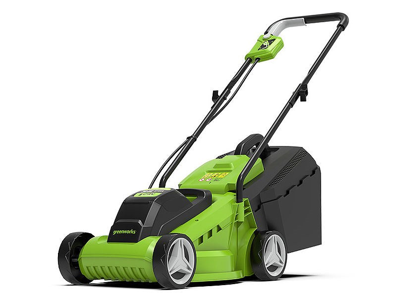 Greenworks GD24LM33K4 33 cm Cordless Mower - Charger + 4Ah Battery 2516107UB