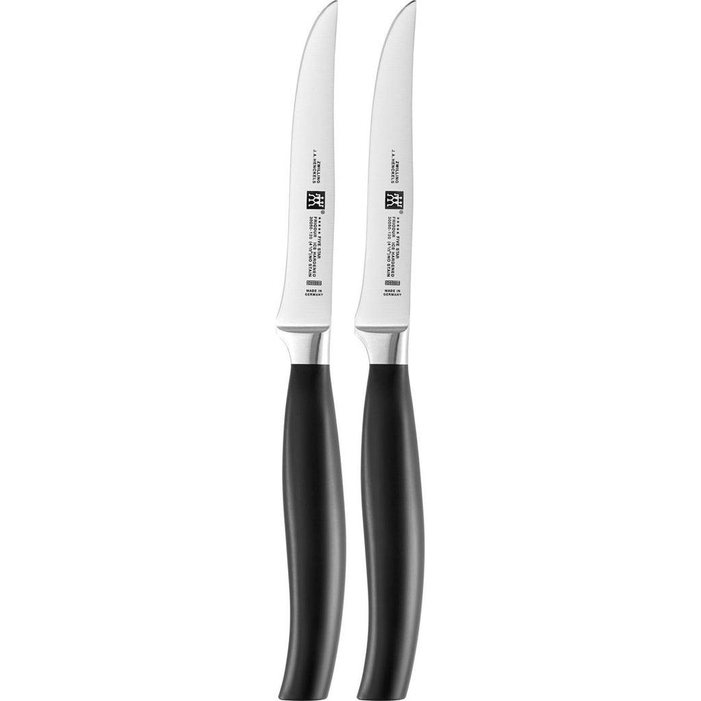 ZWILLING Five Star Set of 2 Steak Knives 12 cm