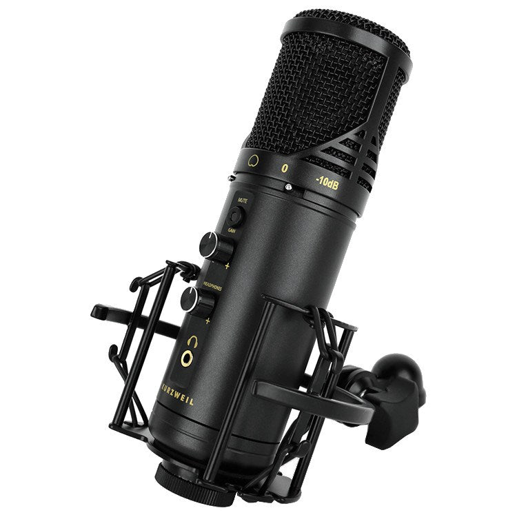 KURZWEIL Condenser Microphone USB 1040 g 34x34 mm Model KURZWEIL KM1U B