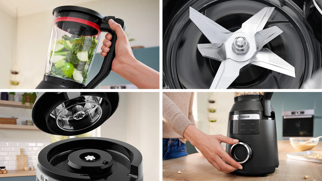 Bosch Serie 6 Tabletop Blender 2 L 1800 W Black MMB6652B