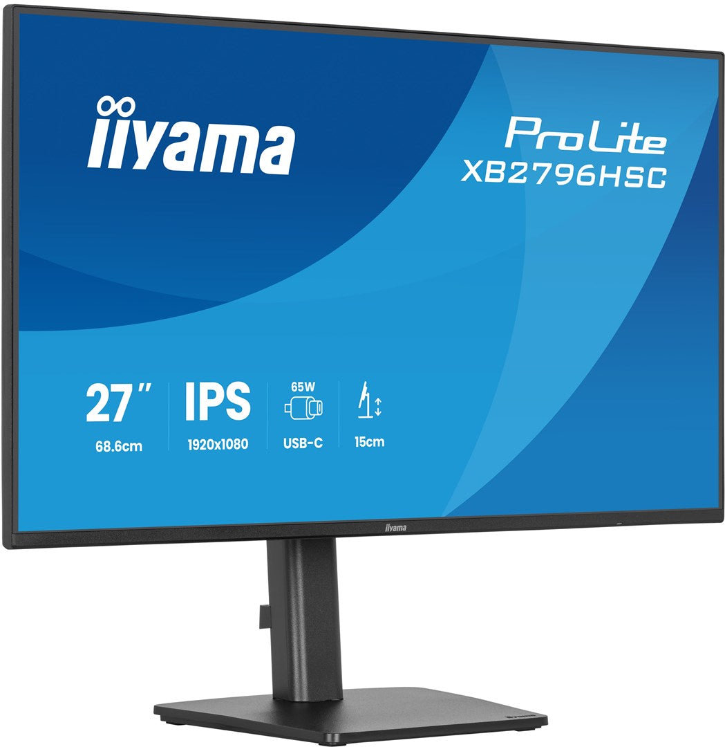 iiyama ProLite XB2796HSC-B1 computer monitor 68.6 cm (27 ) 1920 x 1080 pixels Full HD LED Black