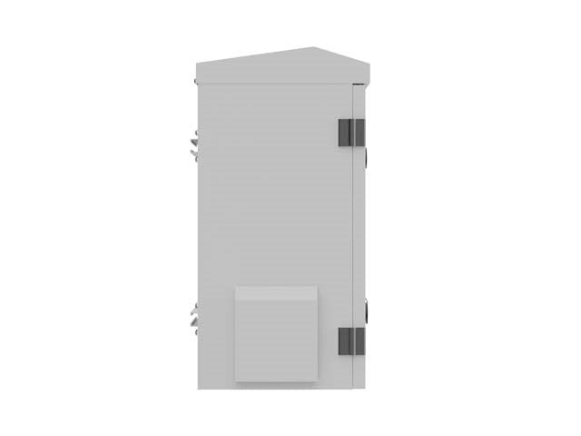 Lanberg Wall Mounted Rack Cabinet 3U Grey IP55 WAH1-3450-00S