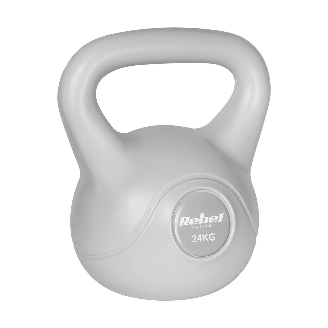 Rebel Kettlebell 24 kg Bitumen PVC RBA-2322 G-24