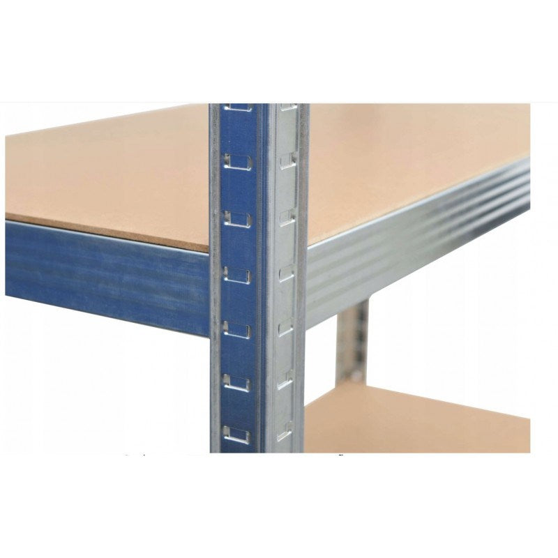 Topeshop REGAŁ G9040 Garden Tool Storage Rack Freestanding Galvanized Steel MDF