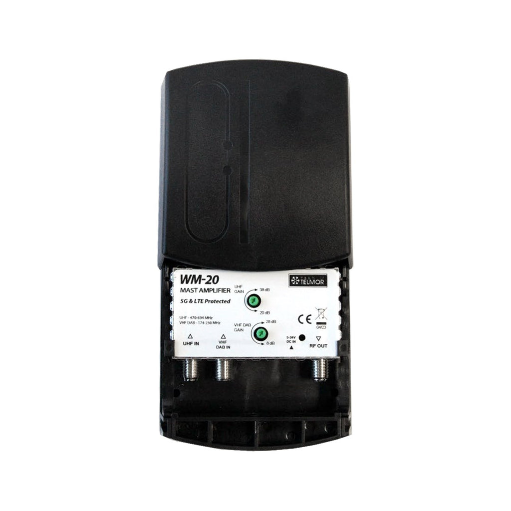 Telmor WM-20 UHF VHF DVB-T2 5 G Protected Amplifier ANT0727