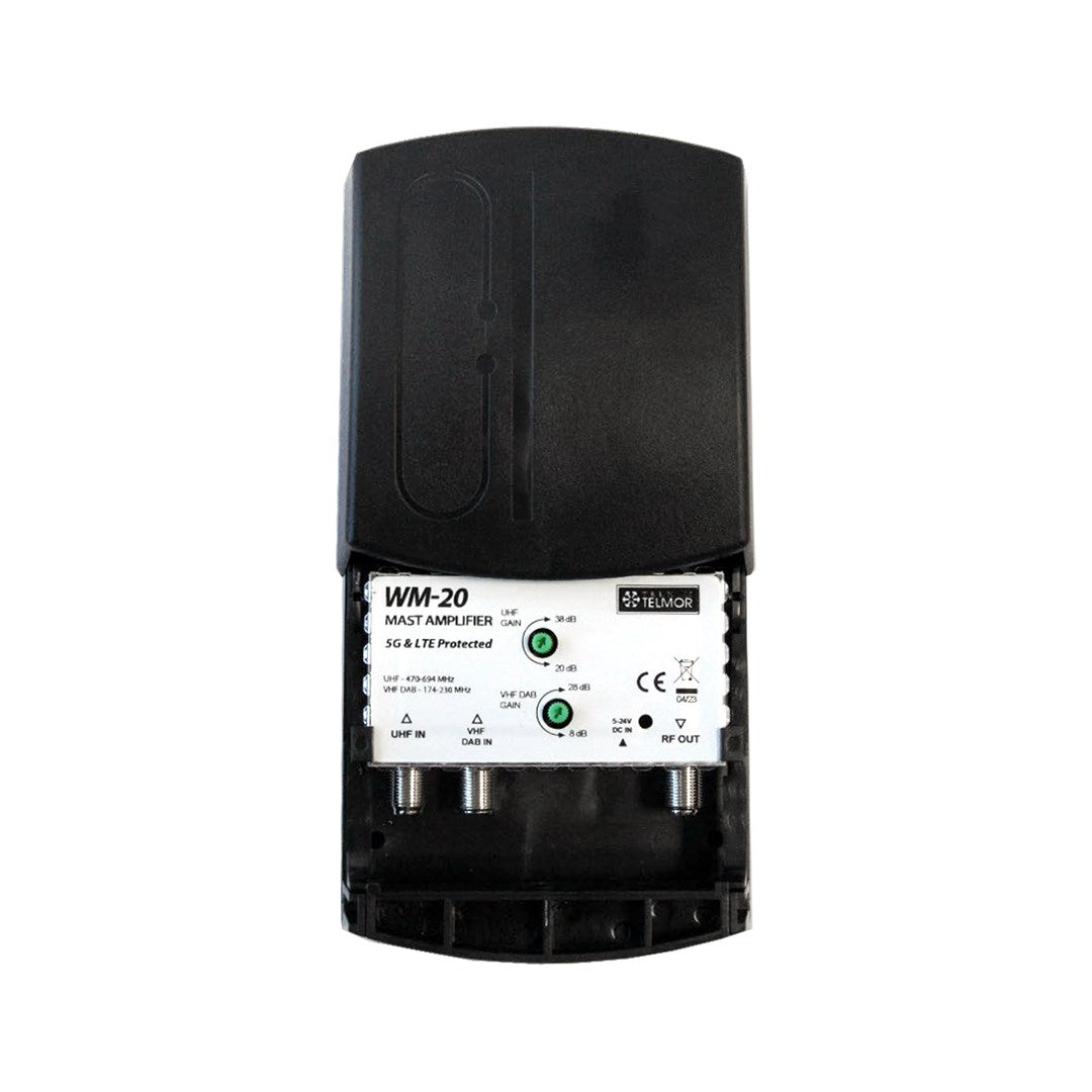 Telmor WM-20 UHF VHF DVB-T2 5 G Protected Amplifier ANT0727