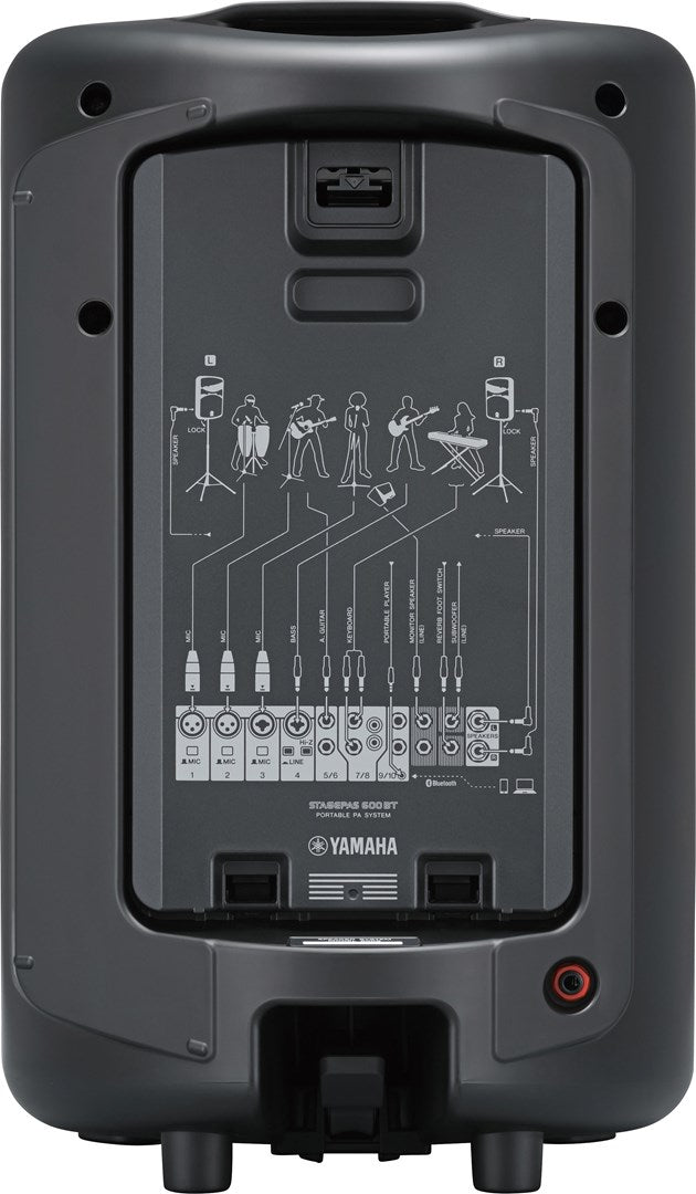 Yamaha Stagepas 600BT Freestanding Public Address (PA) system 640 W Black