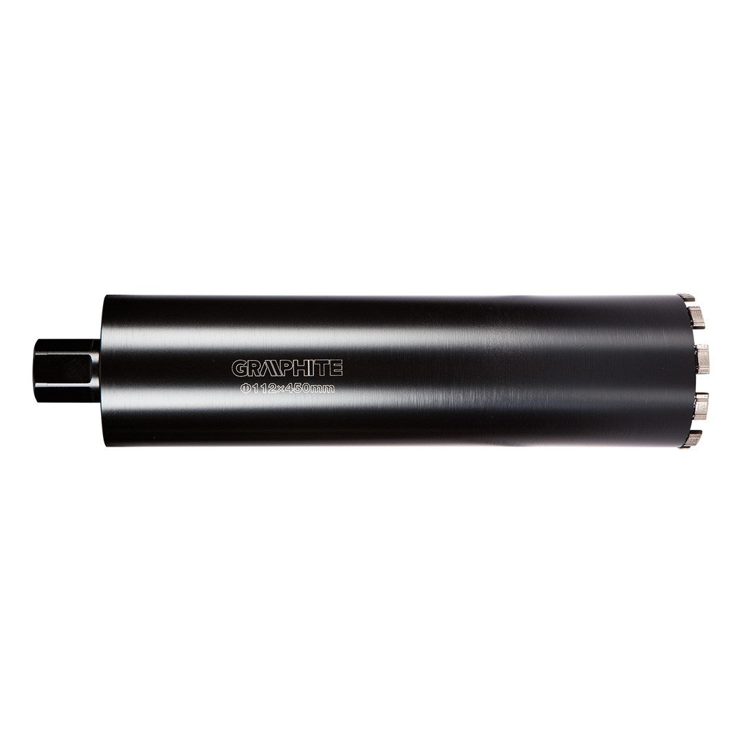 GRAPHITE Diamond Holesaw 112 mm for 58G540 3460 g 120 mm Width Model 57H863