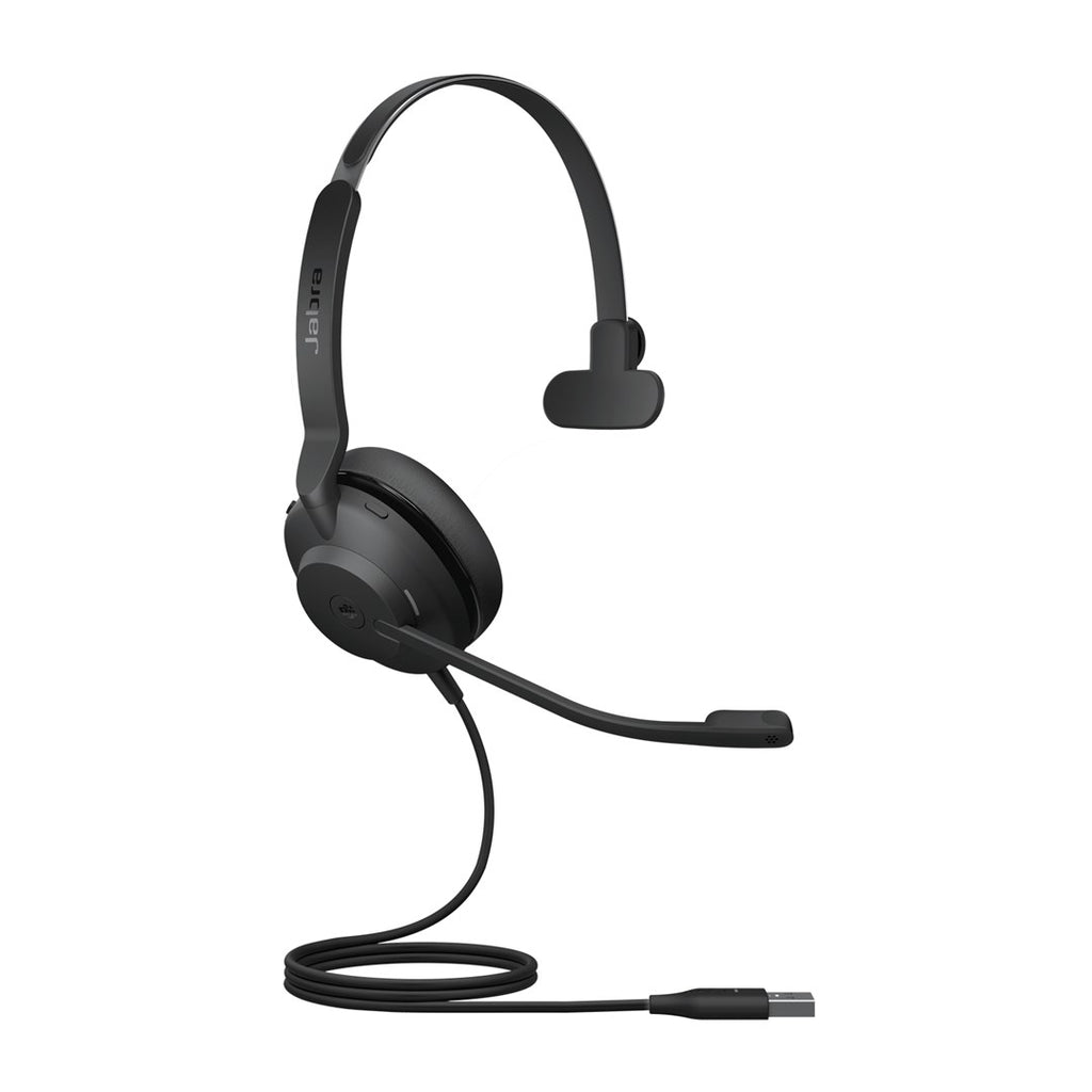 GN Jabra - Headset - Evolve2 30 SE MS Mono - On-Ear - Wired - USB-A - Noise Isolating - Certified for Microsoft Teams