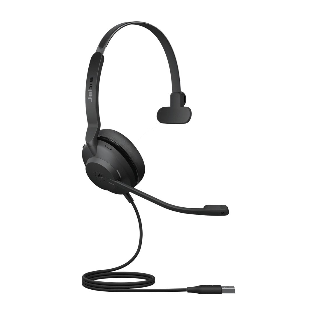 GN Jabra - Headset - Evolve2 30 SE MS Mono - On-Ear - Wired - USB-A - Noise Isolating - Certified for Microsoft Teams