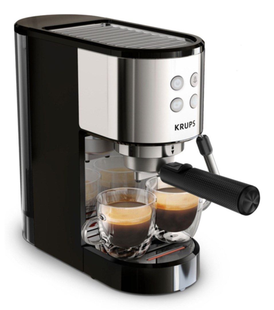 Krups Virtuoso XP441810 Manual Espresso Machine 1.1 L