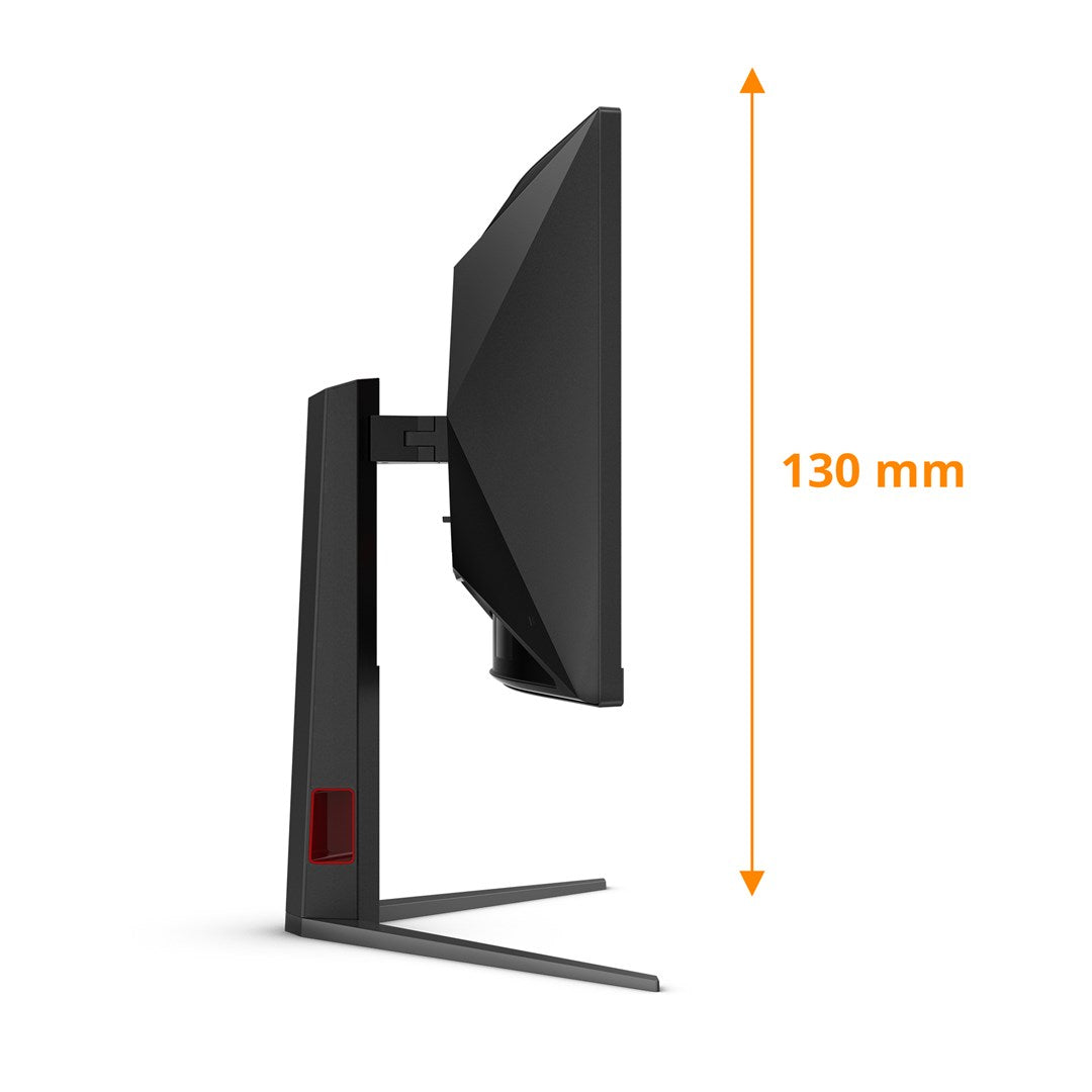 AOC G4 CU34G4Z computer monitor 86.4 cm (34 ) 3440 x 1440 pixels Wide Quad HD LED Black  Red