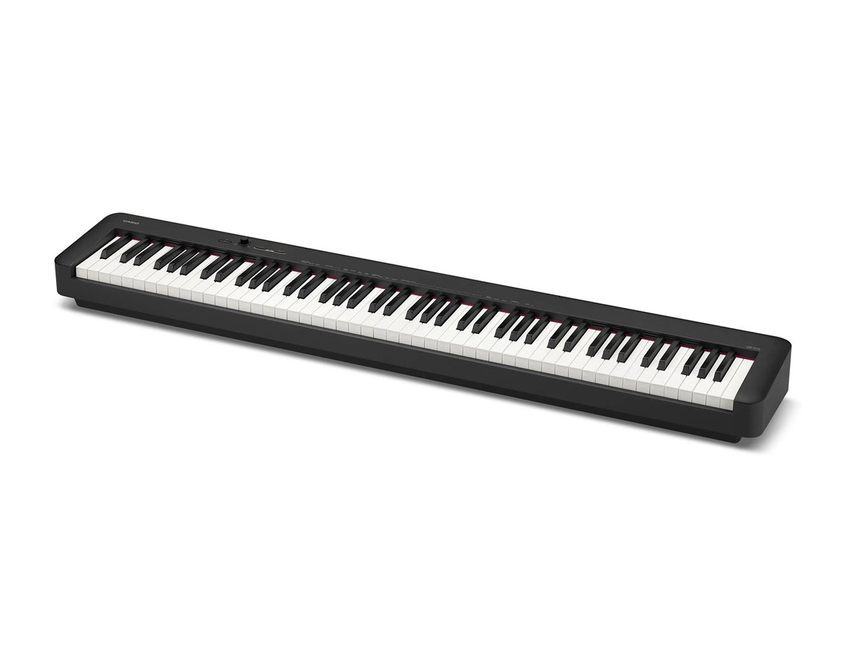 Casio Digital Piano, Black, 88 Keys, 64-note Polyphony, Model MU CDP-S110 BK