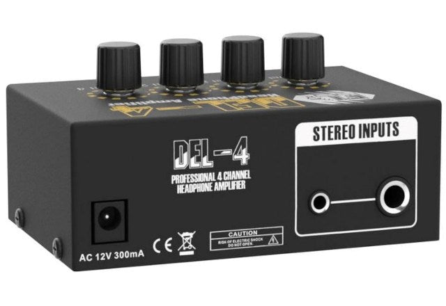 DONNER Headphone Amplifier 720 g 145 mm x 155 mm x 74 mm Model DONNER DEL-4
