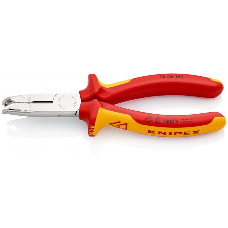 Knipex 13 46 165 Cable Stripper Red Yellow