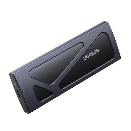 Ugreen 15512 storage drive enclosure SSD enclosure Black  Grey M.2