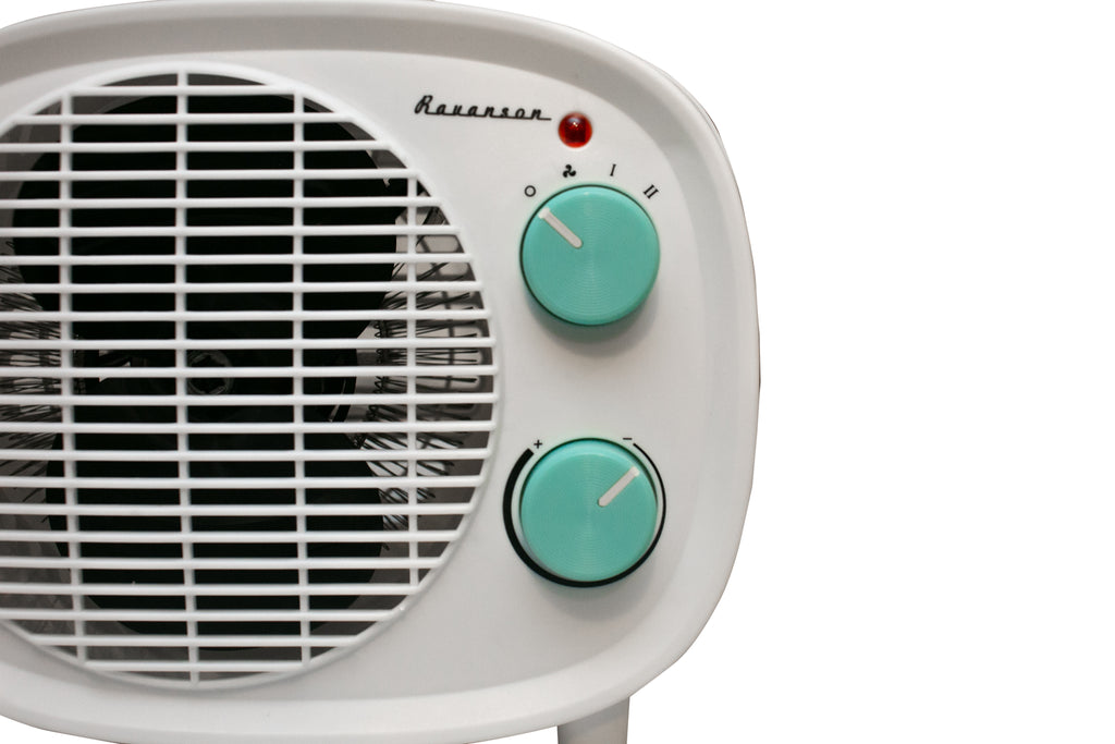 Ravanson Fan Heater 2000W Adjustable Thermostat FH-2000RW