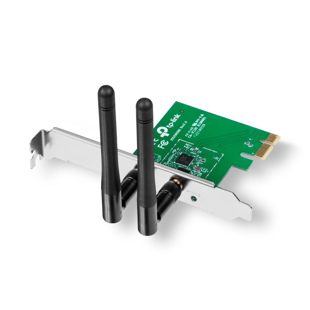 TP-LINK Network Card TL-WN881ND, Internal WLAN, 300 Mbit/s, PCI Express, 210 g