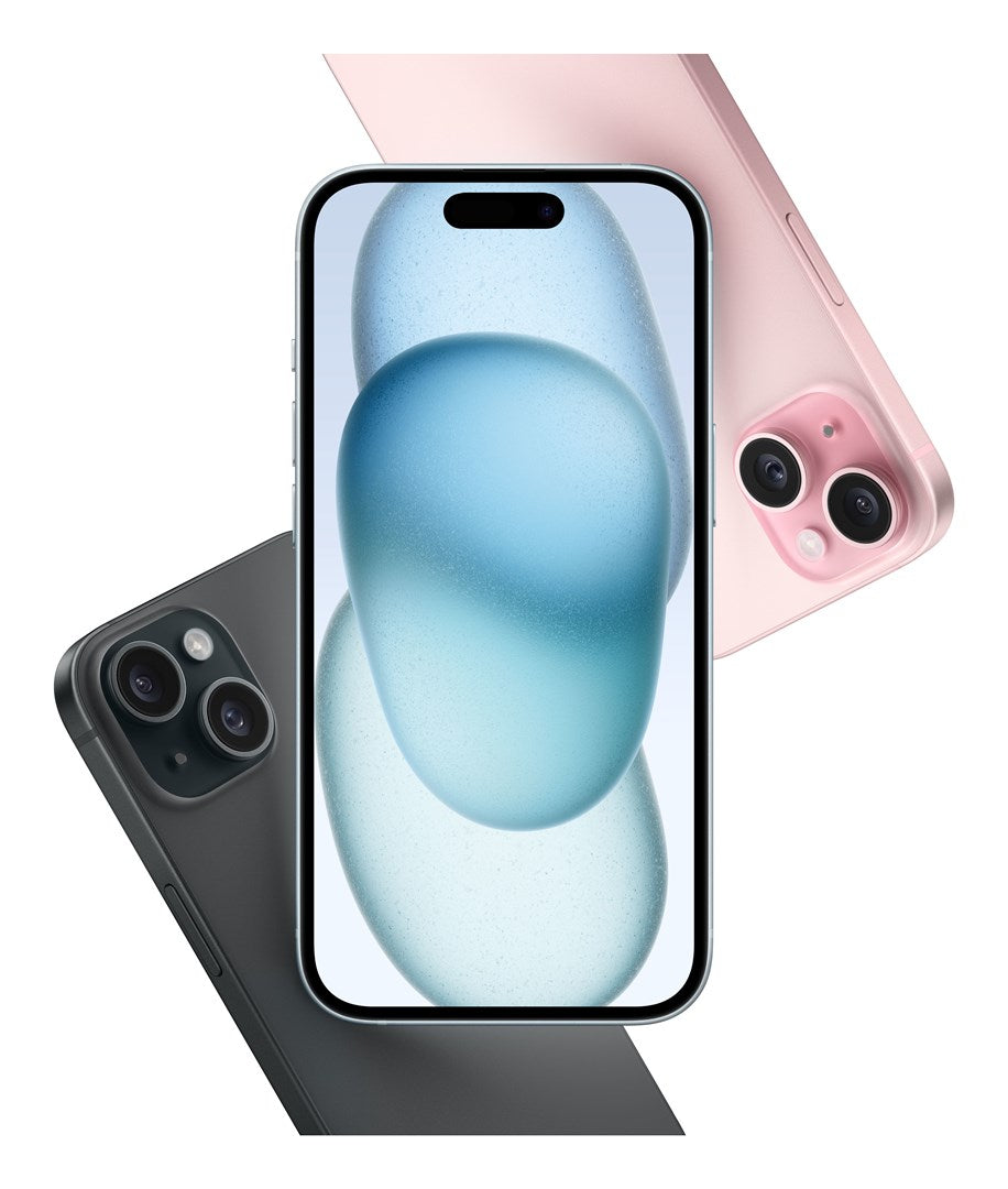 Apple iPhone 15 - 15.5 cm (6.1") - 128 GB - 48 MP - iOS 17 - Black (MTP03QN/A)