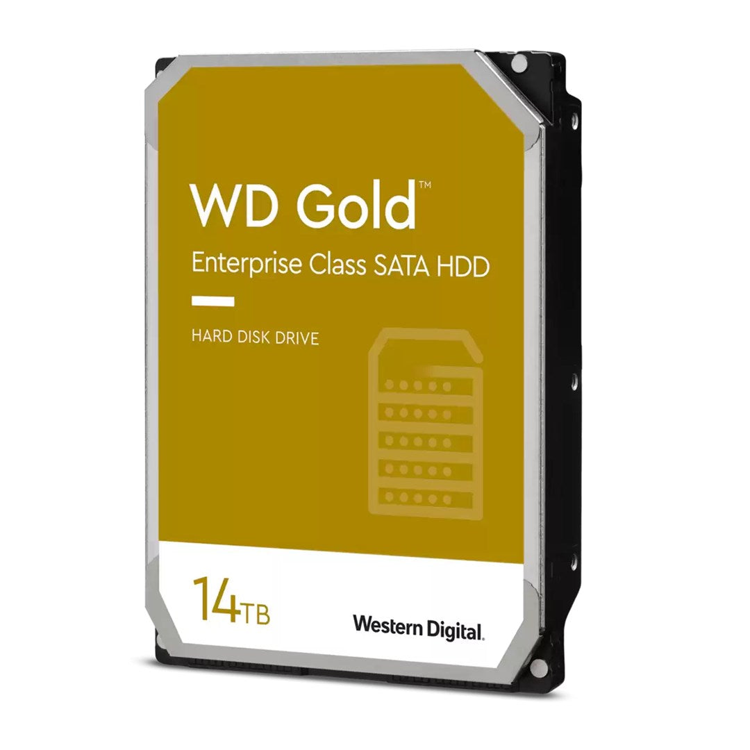 WD Gold WD142KRYZ - 14TB Enterprise Hard Drive - Internal - 3.5" - SATA 6Gb/s - 7200 rpm - Buffer 512MB